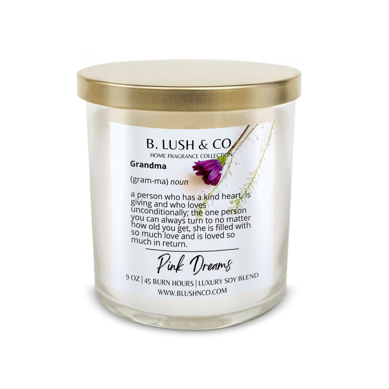 Mother’s Day: Grandma 9 oz Double Wick Candle