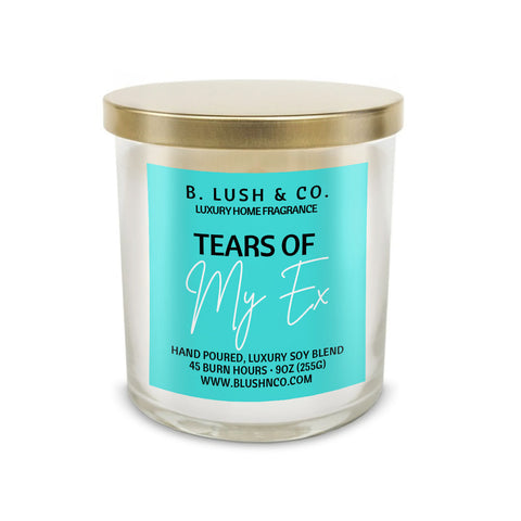 “Tears of My Ex“ 9 oz Double Wick Soy Candle