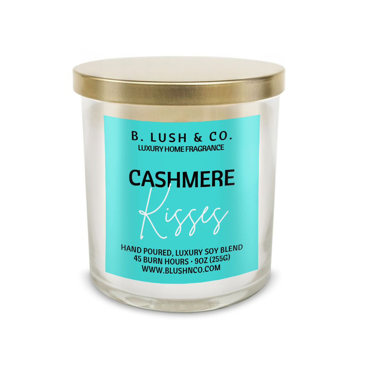 “Cashmere Kisses” 9 oz Double Wick Soy Candle