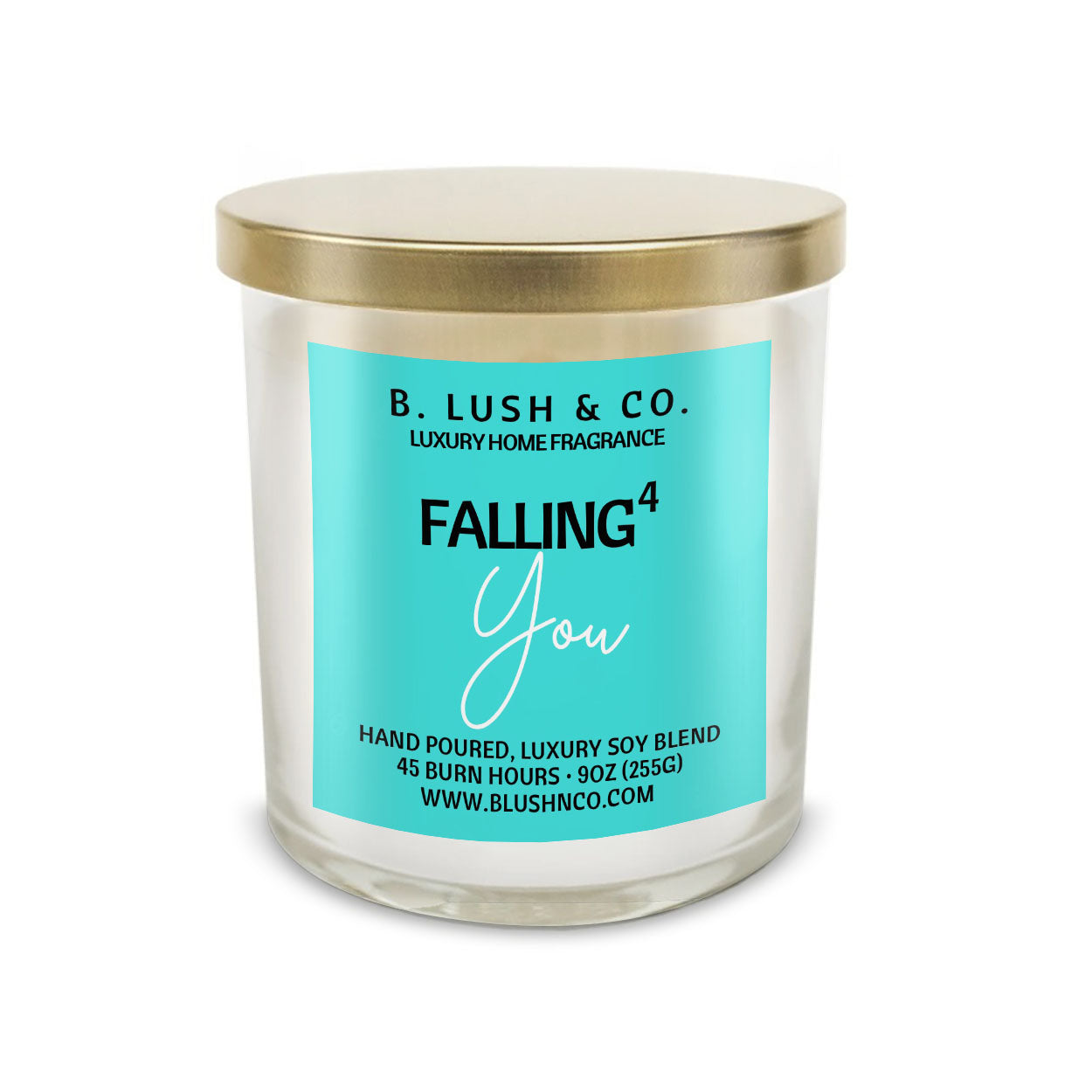 “Falling 4 You” 9 oz Double Wick Soy Candle