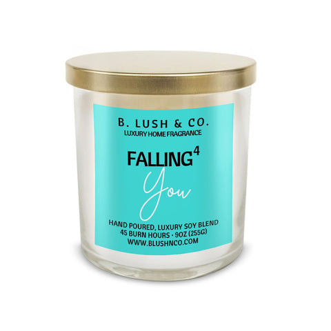 “Falling 4 You” 9 oz Double Wick Soy Candle